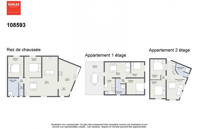 Vente Immeuble 177m² Le Tampon