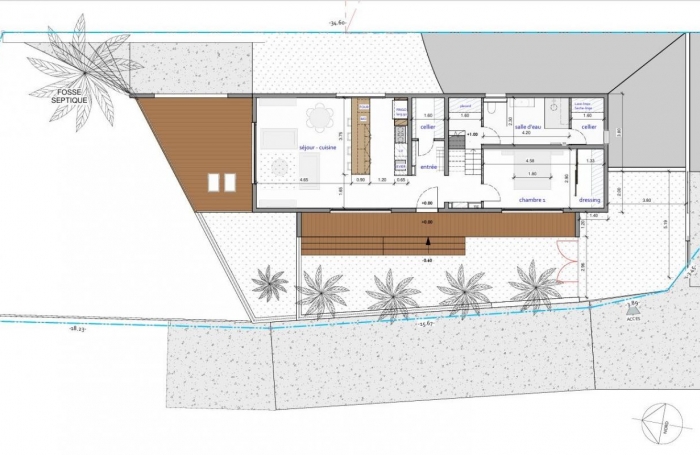 Vente Maison 90m&sup2; 3 pi&#232;ces La Chaloupe Saint Leu