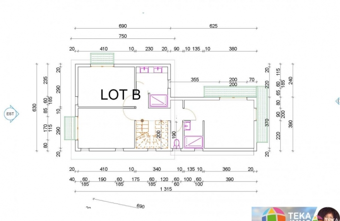 Vente Maison 102m&sup2; 4 pi&#232;ces Saint-Leu