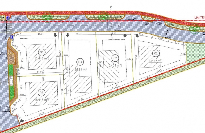 Vente Terrain 448m&sup2; Bras-Panon