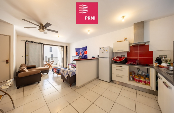 Vente Appartement 46.6m² 2 pièces Saint-Pierre