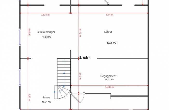 Vente Maison 160m&sup2; 4 pi&#232;ces Saint Paul