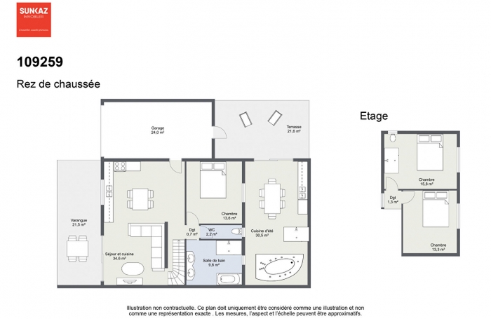 Vente Maison 127.33m² 4 pièces Plaine des Cafres