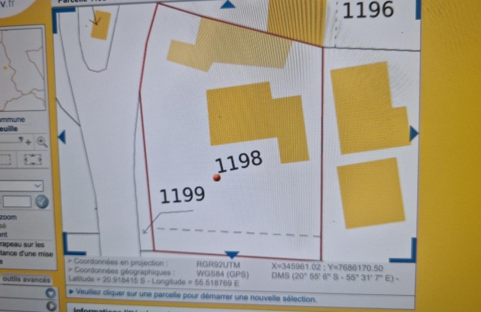 Vente Terrain 97438