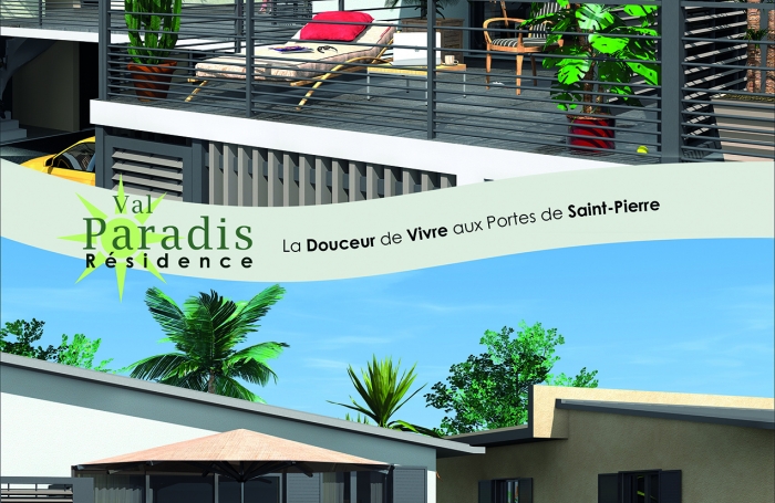 EXLUSIVITE APPARTEMENT 3 PIECES AVEC JARDIN A VENDRE LIGNE PARADIS
