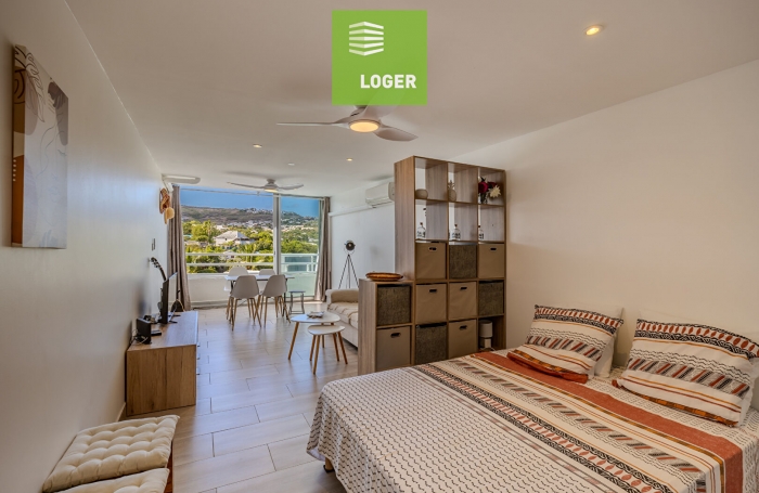 Location Appartement 35.83m² 1 pièce Saint Gilles les Bains