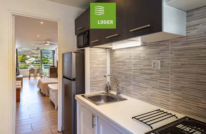 Location Appartement 35.83m² 1 pièce Saint Gilles les Bains