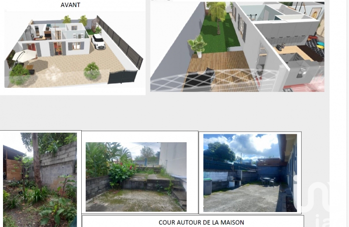 Vente Maison 125m&sup2; 8 pi&#232;ces Le Tampon
