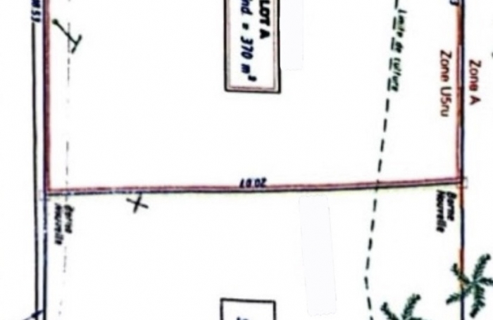 Vente Terrain 370m&sup2; Saint Joseph