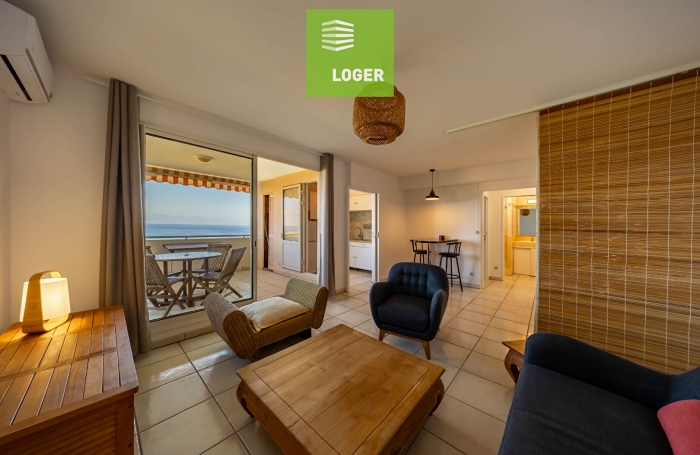 Location Appartement 41.46m² 2 pièces Saint Gilles les Bains
