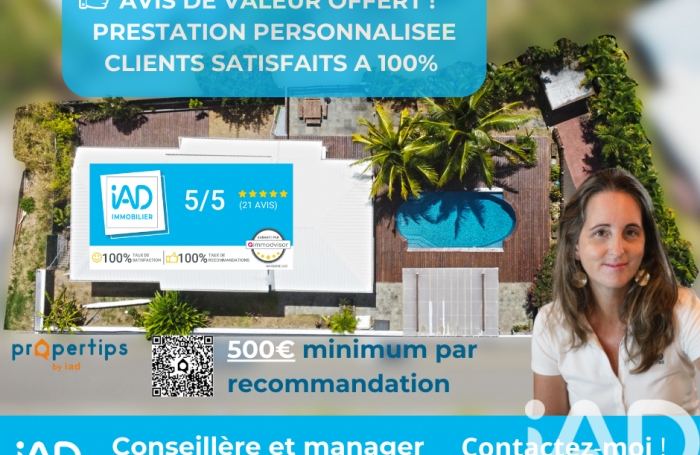 Vente Terrain 1050m&sup2; Bois de Nefles St Paul