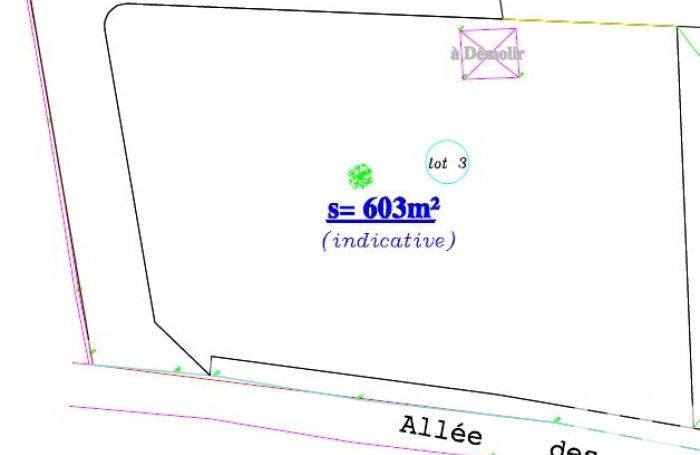 Vente Terrain 603m&sup2; Rivi&egrave;re Saint Louis
