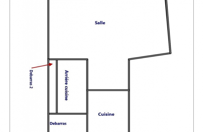 Lot de 2 biens maison plus local commerce à La Plaine des Palmistes