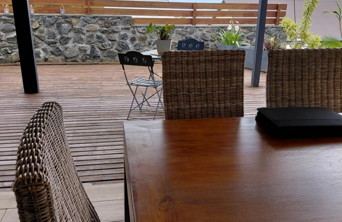 HAUT DE LA PLAINE, Villa F5, piscine, garage, sur 636m2 de terrain