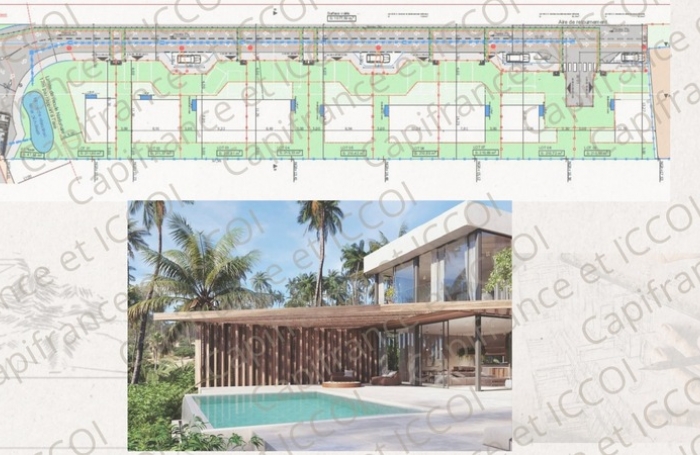 Vente Terrain 3083m&sup2; Trois Bassins