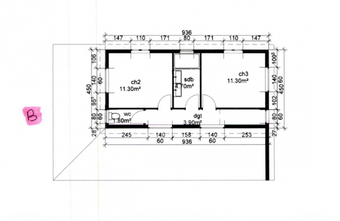 En location à La Ravine des Cabris : maison neuve avec 4 pièces