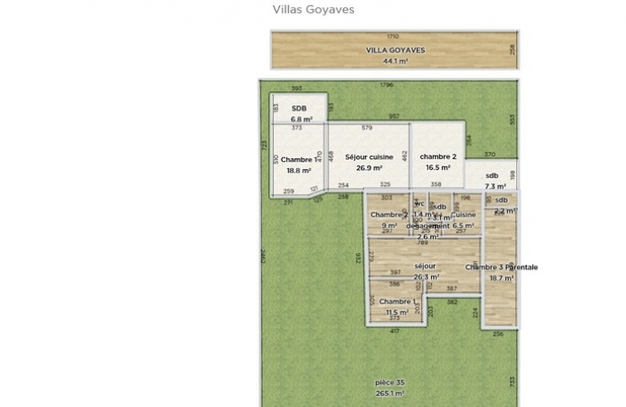 Vente Maison 157m&sup2; 7 pièces Sainte Clotilde