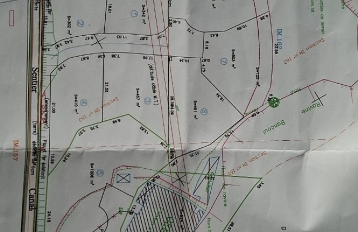 Vente Terrain 457m&sup2; Sainte Clotilde