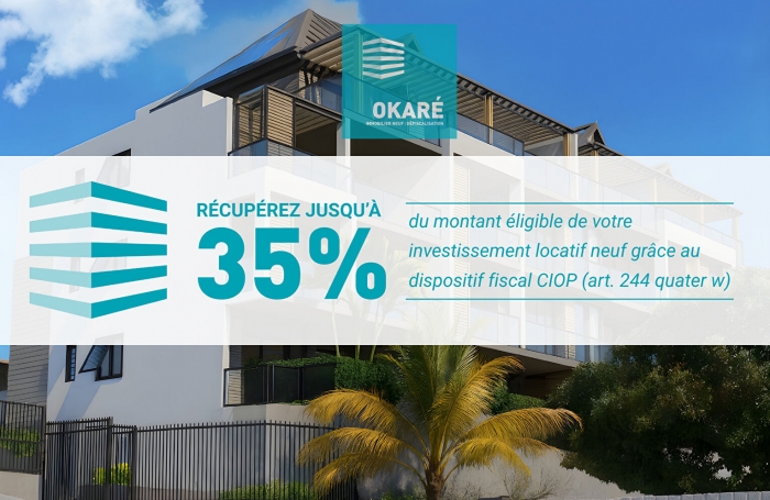 Vente Appartement 63m&sup2; 3 pi&egrave;ces Saint Gilles les Bains