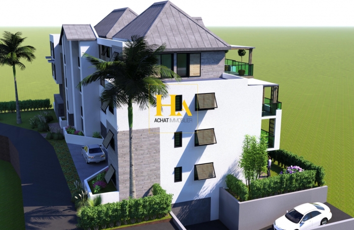 Vente Appartement 67.94m&sup2; 3 pi&egrave;ces Saint Gilles Les Hauts