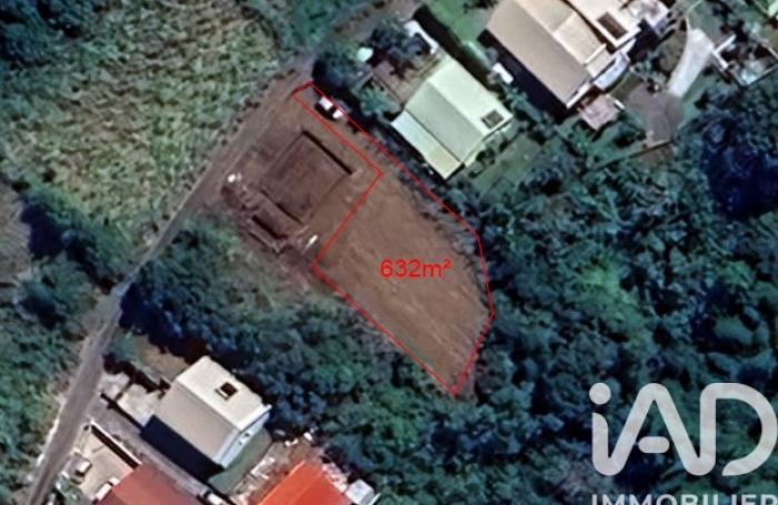 Vente Terrain 632m&sup2; Saint-Pierre