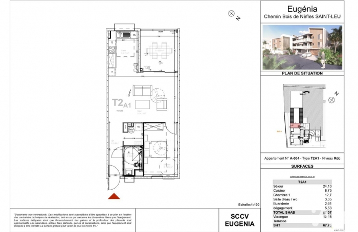 Vente Appartement 97424