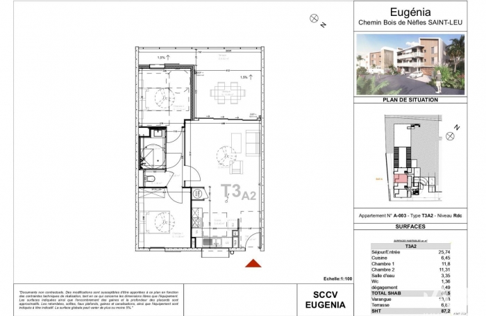 Vente Appartement 97424