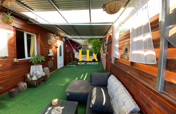 Vente Maison 75m&sup2; 3 pi&egrave;ces La Chaloupe Saint Leu