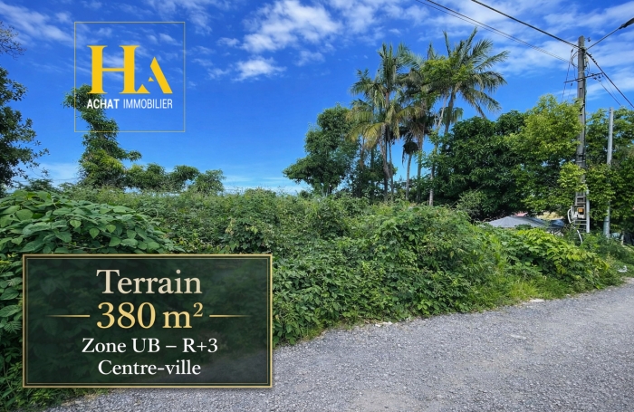 Vente Terrain 380m&sup2; Saint Andr&eacute;
