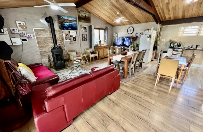 PLAINE DES CAFRES 97418 - COQUETTE VILLA F4 LUMINEUSE - TERRAIN PLAT - CADRE CHAMPETRE