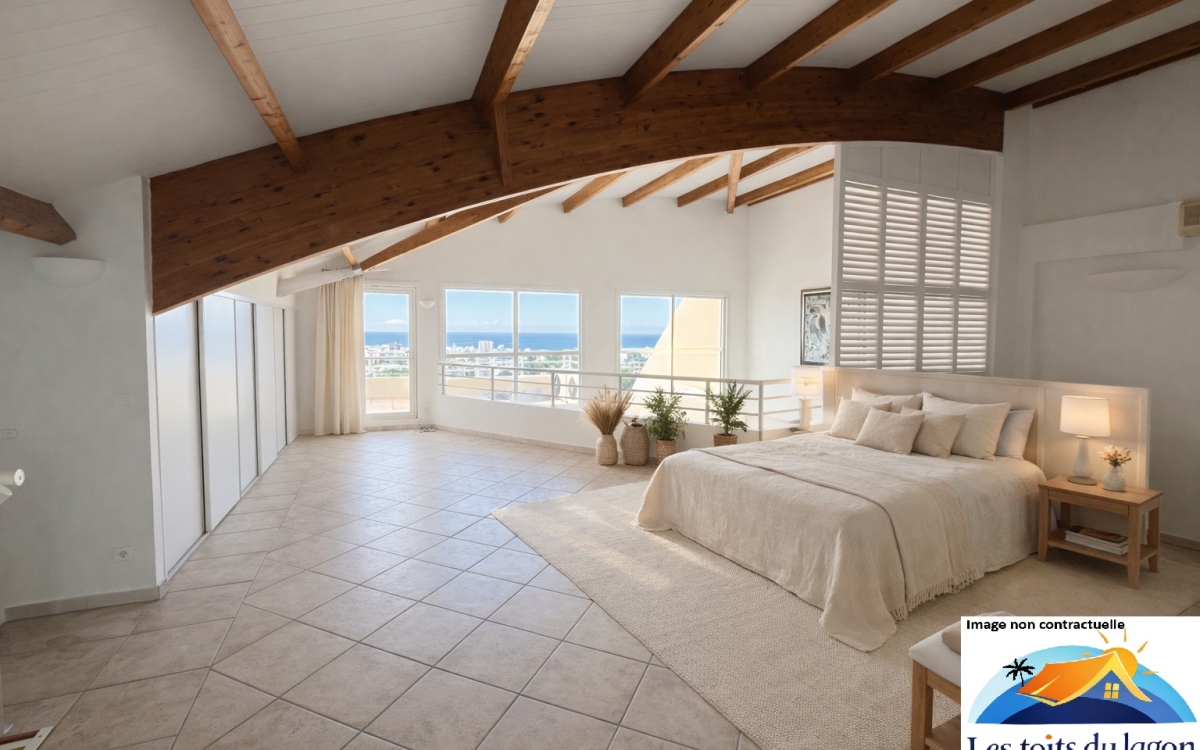 DUPLEX VUE MER &ndash; ST DENIS &ndash; 197m&sup2; - 3 CHAMBRES -630 000&euro; FAI