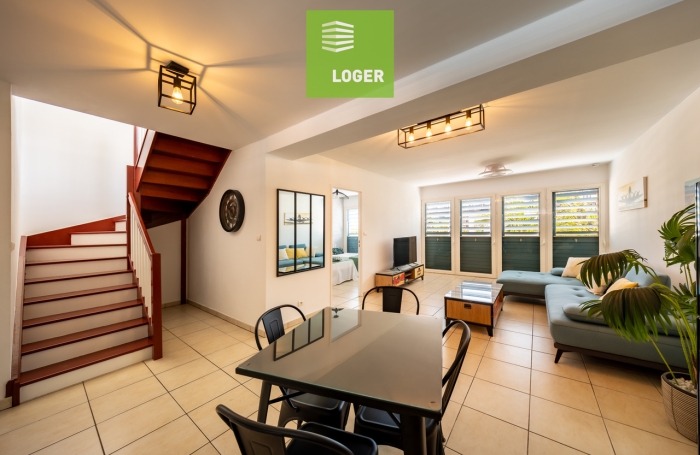 Location Appartement 65.56m&sup2; 3 pi&egrave;ces Saint-Leu