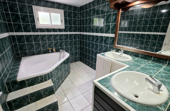 SAINT PHILIPPE 97442 - CHARMANTE MAISON - VOLUMES AGR&Eacute;ABLES - FACILE D'ACC&Egrave;S - CADRE VERDOYANT