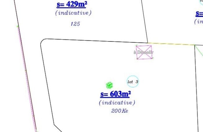 Vente Terrain 429m&sup2; Rivi&egrave;re Saint Louis