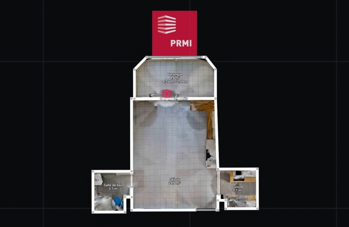 Vente Appartement 42.2m&sup2; 1 pi&egrave;ce Saint Denis